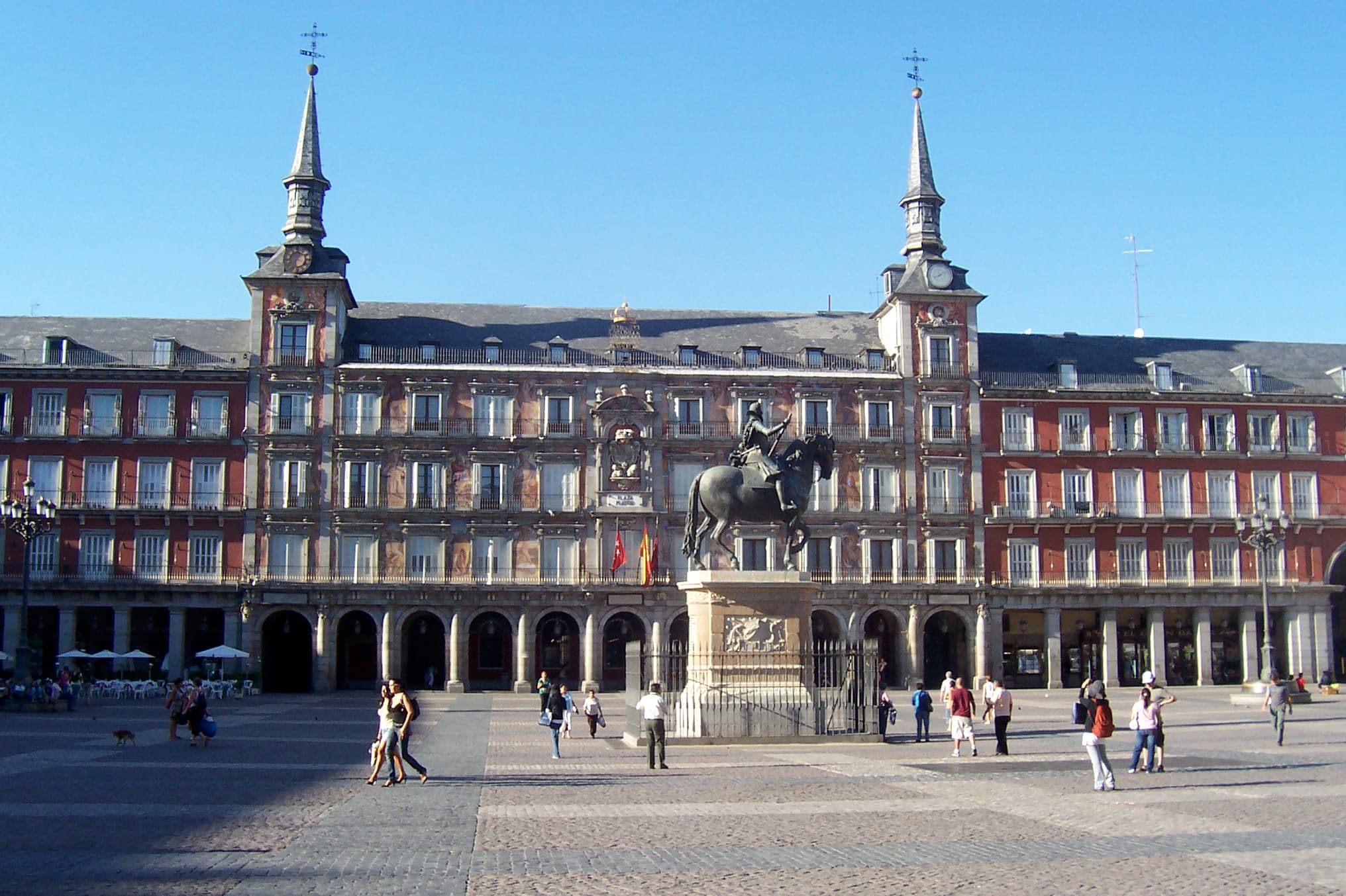 Plaza Mayor in central Madrid